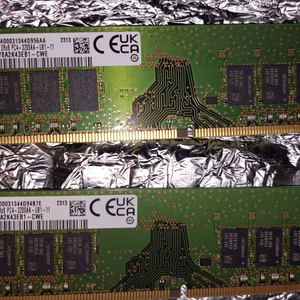 삼성 ddr4-3200mhz 16Gb 메모리 * 2장 총 32Gb 이미지