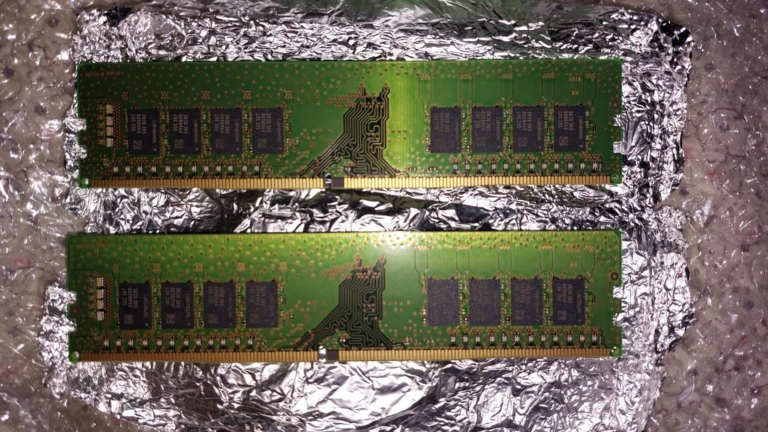 삼성 ddr4-3200mhz 16Gb 메모리 * 2장 총 32Gb 이미지