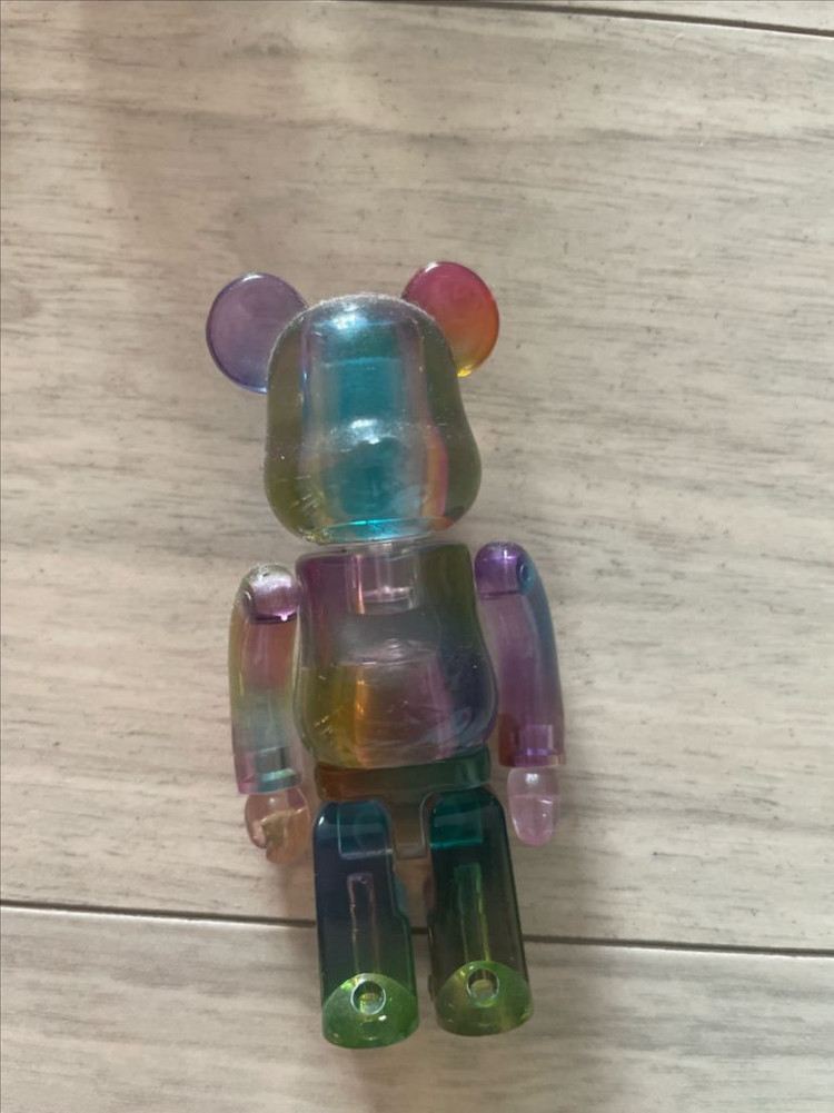 메탈 클리어 홀로그램 미니피규어--1