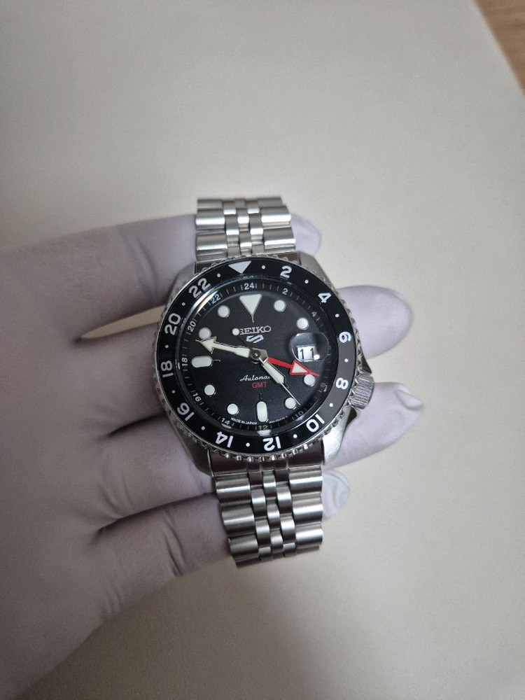 세이코 일본버전 SSK001 GMT 스포츠 오토매틱 다이버 시계--0