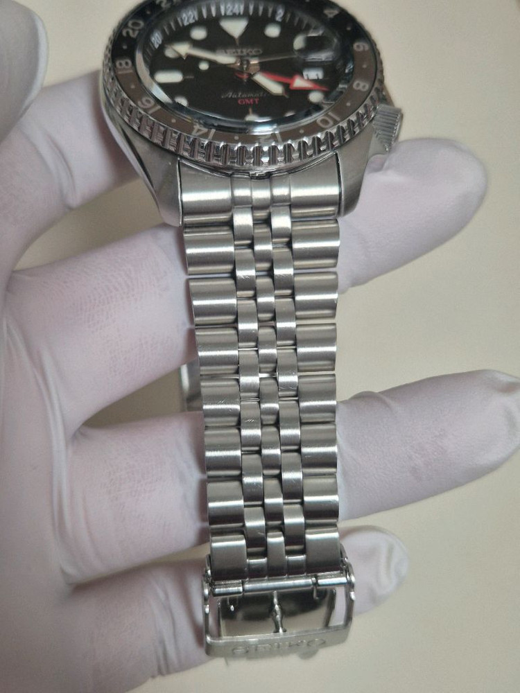 세이코 일본버전 SSK001 GMT 스포츠 오토매틱 다이버 시계--4