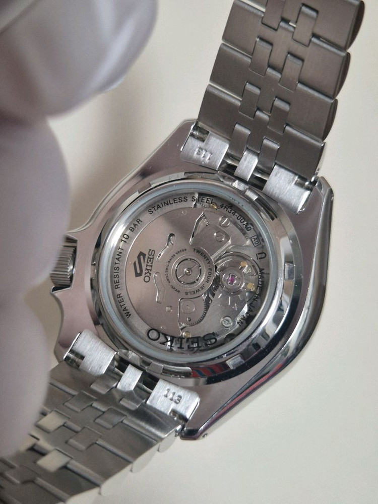 세이코 일본버전 SSK001 GMT 스포츠 오토매틱 다이버 시계--8