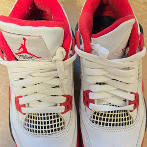 나이키 에어 조던4 파이어 레드 여성 운동화(235) 이미지