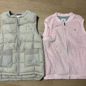 블루독 경량다운 조끼 외 145 두 벌