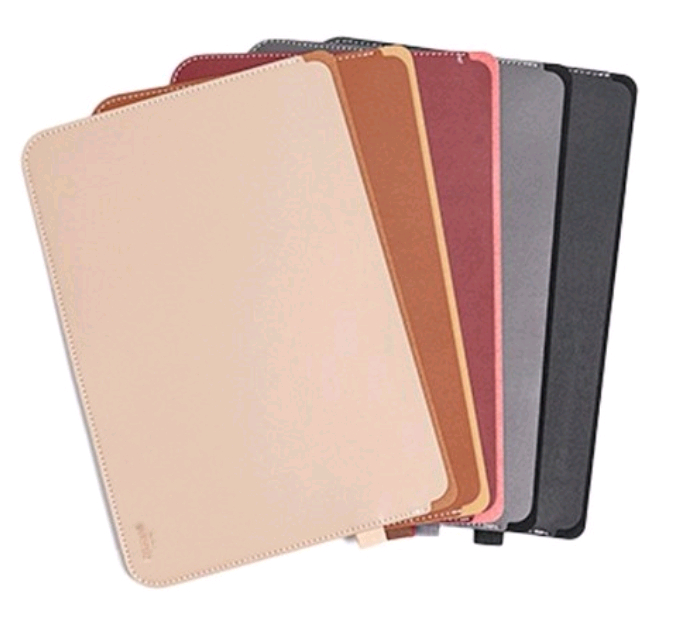 [새상품] 가로 오픈형 가죽 노트북케이스--1