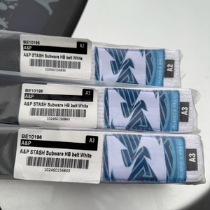 A&P x STASH SUBWARE 주짓수 벨트 a2, a3 화이트 새상품 쇼요롤 소요롤 알비노앤프레토