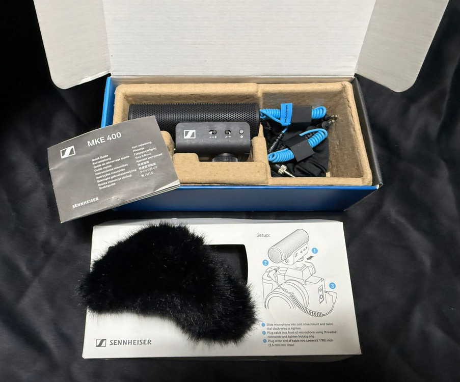 (중고) 마이크 젠하이져 MKE-400--1