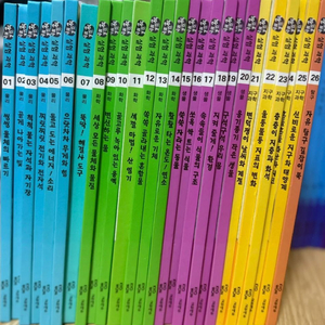 교원 눈으로 보는 실험과학 전집 (1~30권)과 현미경 거의 새책