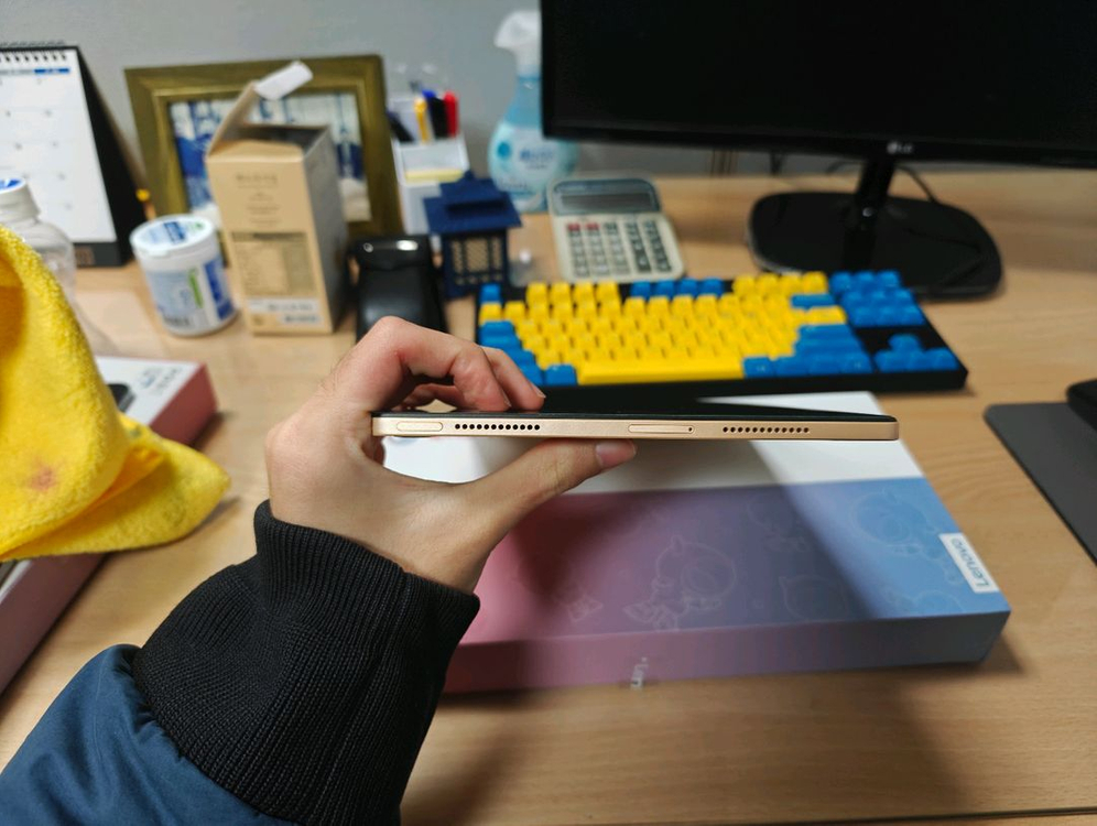 레노버 p11pro 2022 용팡이 팝니다(옐로우) 이미지