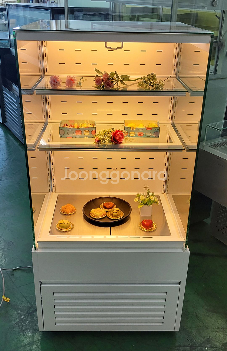 카페용 마카롱 샌드위치 케잌 베이커리 디저트 냉동냉장 쇼케이스 화이트 저온콤프 주문재작품--1