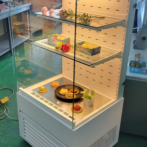 카페용 마카롱 샌드위치 케잌 베이커리 디저트 냉동냉장 쇼케이스 화이트 저온콤프 주문재작품