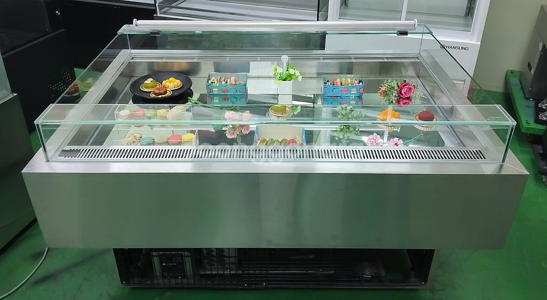 명품 엔디 카페용 마카롱 샌드위치 디저트 반찬 냉장 쇼케이스--3