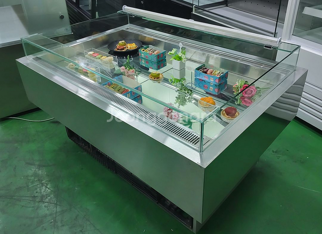 명품 엔디 카페용 마카롱 샌드위치 디저트 반찬 냉장 쇼케이스--2