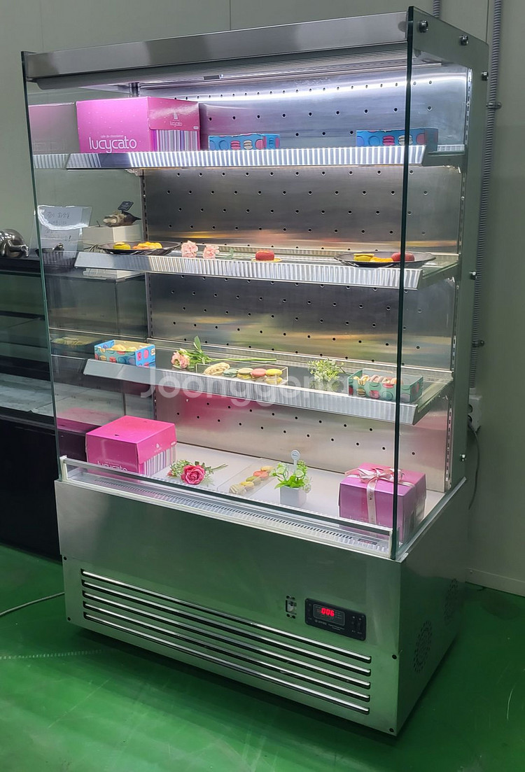 정육 숙성 반찬 케잌 베이커리 냉동냉장 겸용 쇼케이스 저온콤프 주문재작품 선반높낮이조절--1