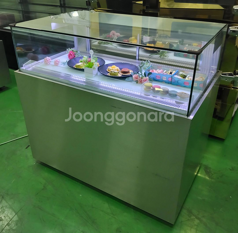 카페용 명품 BKC 마카롱 샌드위치 디저트 냉장 쇼케이스 앞1단뒤2단 저온콤프--3