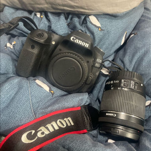 캐논 EOS 80d + 18-55mm 렌즈 세트 이미지