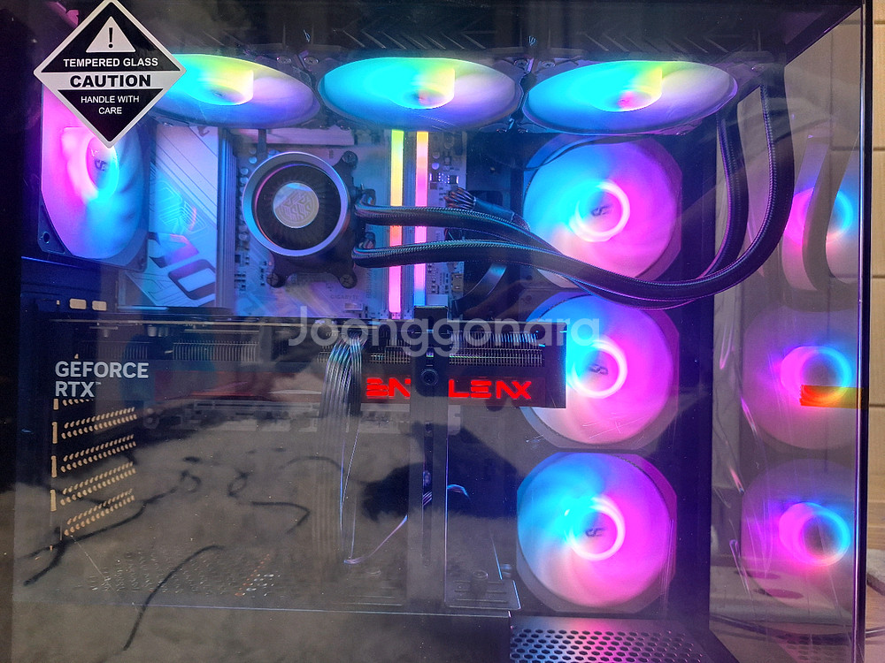 게임용 컴퓨터 본체 PC 9800x3d RTX 5070 아이온2 배그 GTA5 데스크탑--4