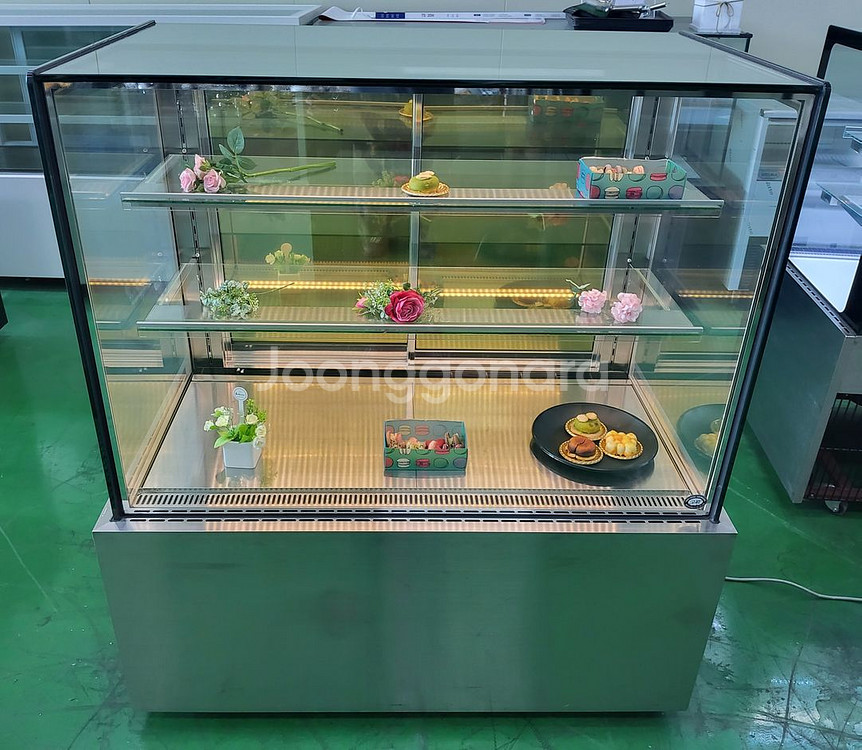 명품 구룡 정육 숙성 케잌 베이커리 냉동냉장 쇼케이스 저온콤프--1