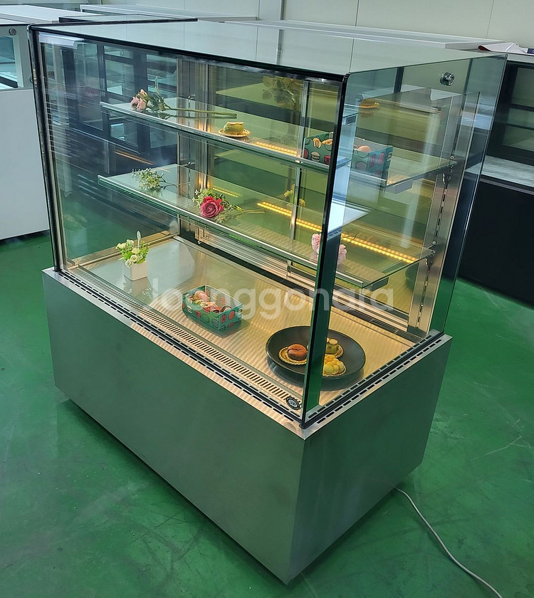 명품 구룡 정육 숙성 케잌 베이커리 냉동냉장 쇼케이스 저온콤프--2