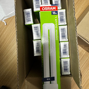 오스람 디럭스 L 18W 형광등 DULUX PL-L FPL18EX 삼파장 램프 이미지
