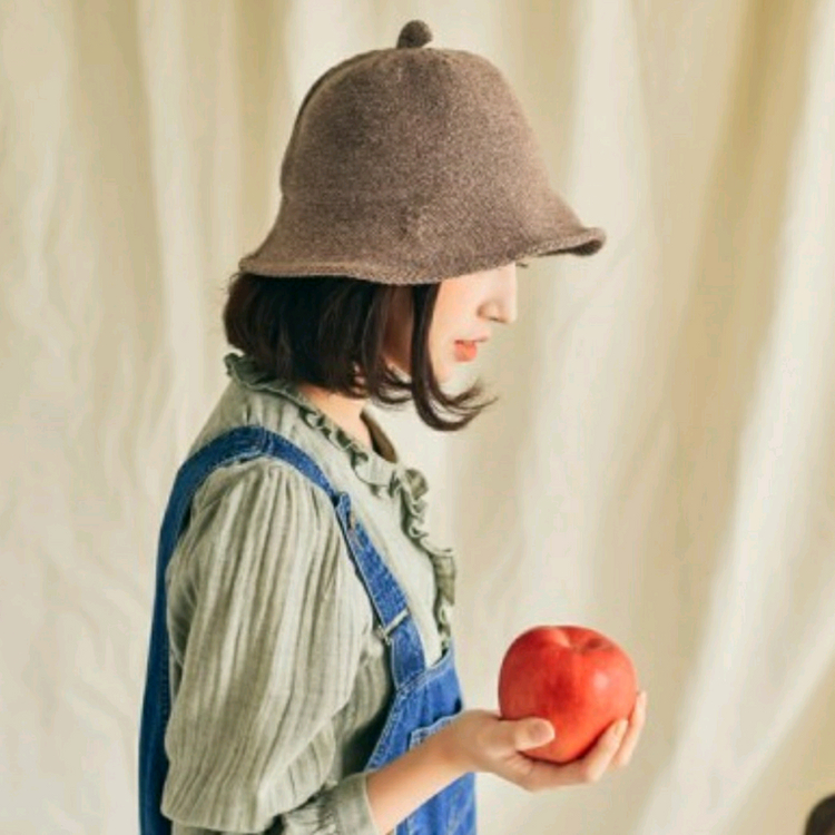 [새제품] 도토리 울 버킷햇--4