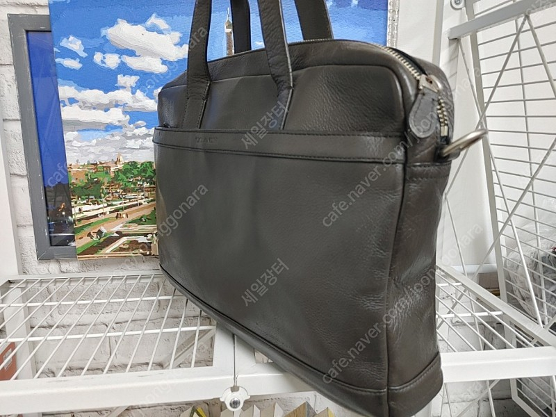 코치 갸죽 서류가방 허드슨 소가죽 비지니스가방 노트북가방 BA94--2