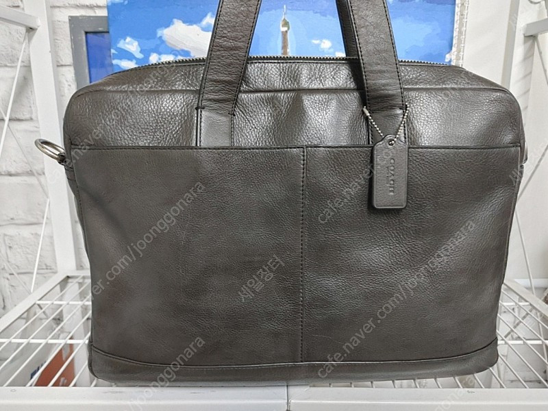 코치 갸죽 서류가방 허드슨 소가죽 비지니스가방 노트북가방 BA94--5