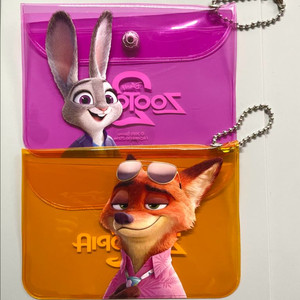 주토피아2 파우치 특전 닉 주디 일괄 이미지