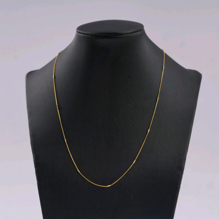 Oceanora 18K 퓨어 체인 네크리스 주얼리--3