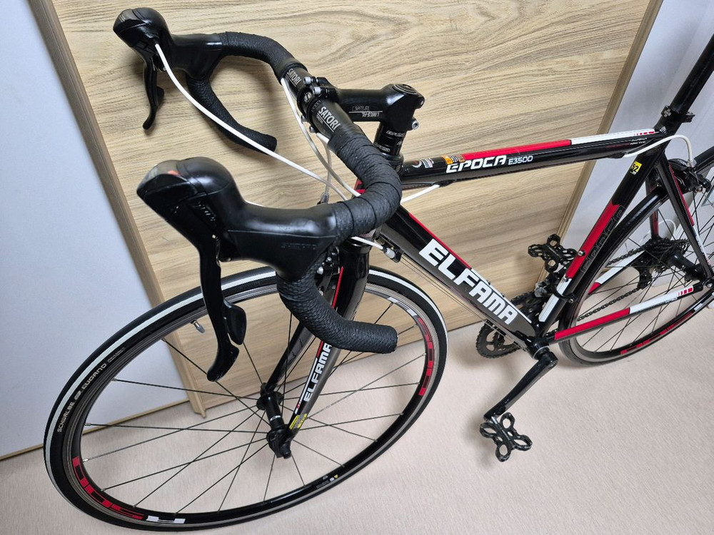 엘파마 에포카 E3500 로드 자전거--8