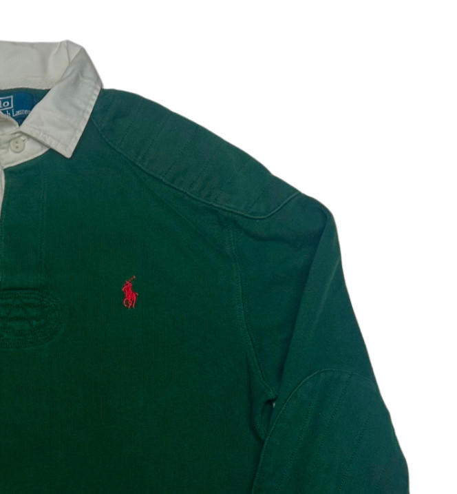 폴로 랄프로렌 스몰 포니로고 그린럭비티 S 이미지