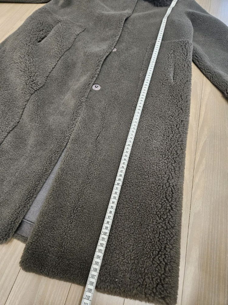 (거의 새상품) 무스탕 퍼 뽀글이--4