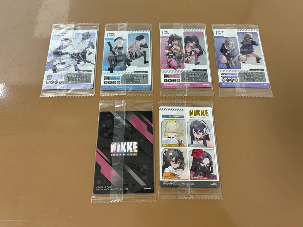 승리의여신니케 웨하스 레드후드 홍련 사쿠라 미개봉 미사용 새상품 이미지