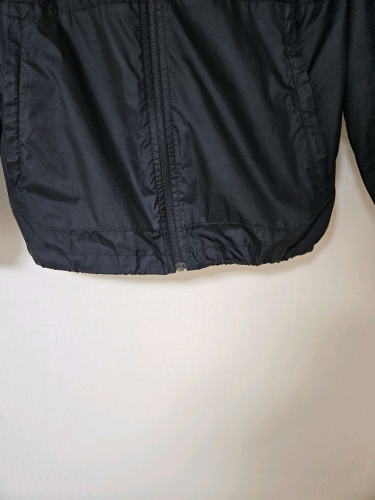 아디다스 삼선 블랙 러닝 바람막이 후드집업--2