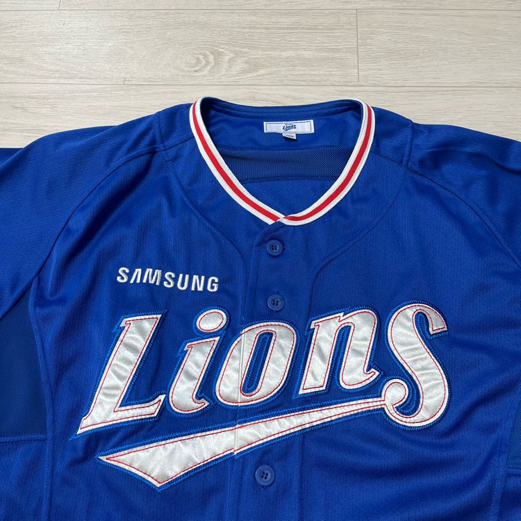 삼성라이온즈 야구 유니폼 노마킹 이미지