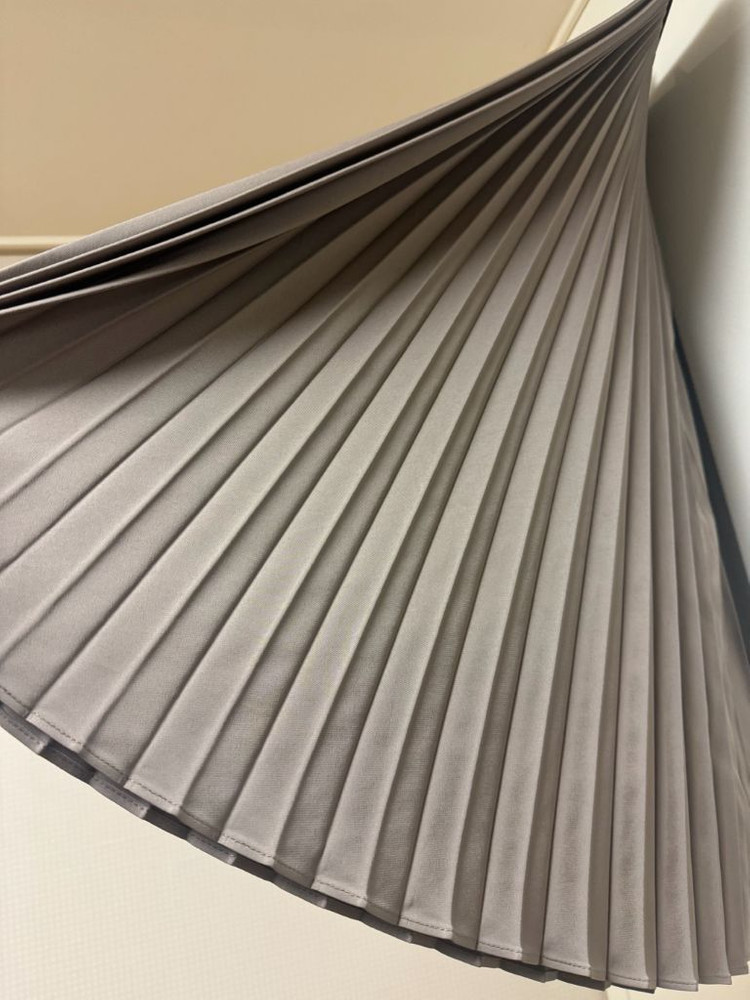 비그레이 플리츠 스커트--4