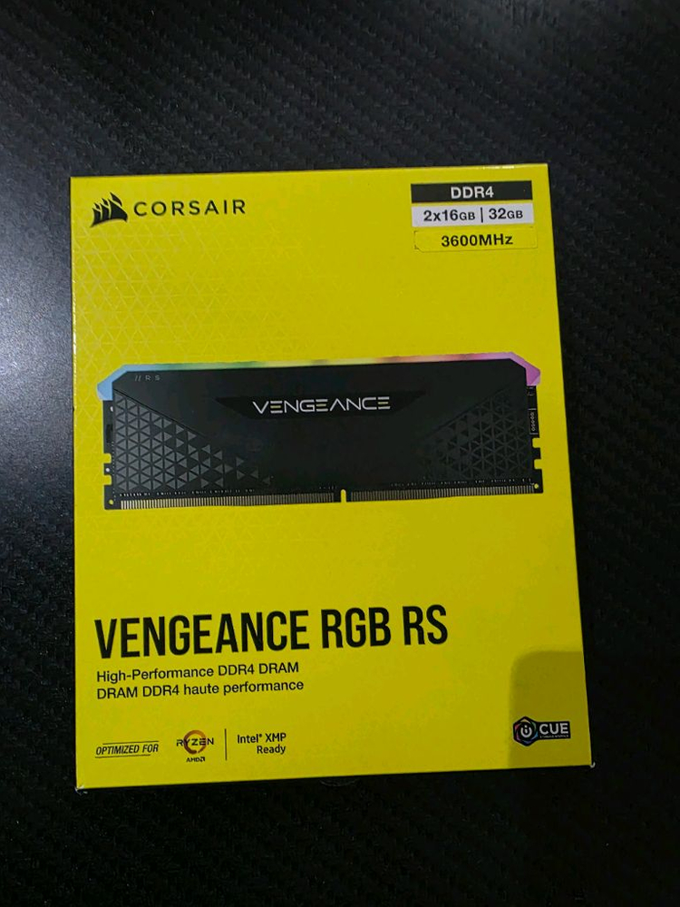 커세어 Vengeance RGB RS DDR4 32GB (2x16GB) 3600MHz--0