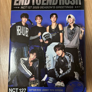 NCT 127 2026 시즌즈 러쉬 홀로그램 굿즈 세트 이미지