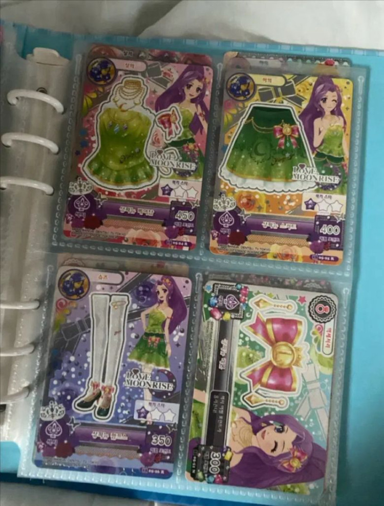 아이카츠 아이엠스타 카드+바인더+학생증 일괄 판매--2