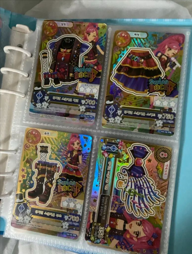 아이카츠 아이엠스타 카드+바인더+학생증 일괄 판매--4