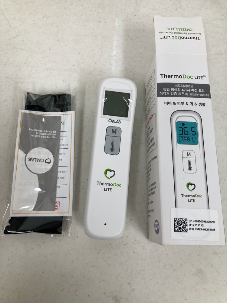 써모닥 라이트 체온계 새제품--4