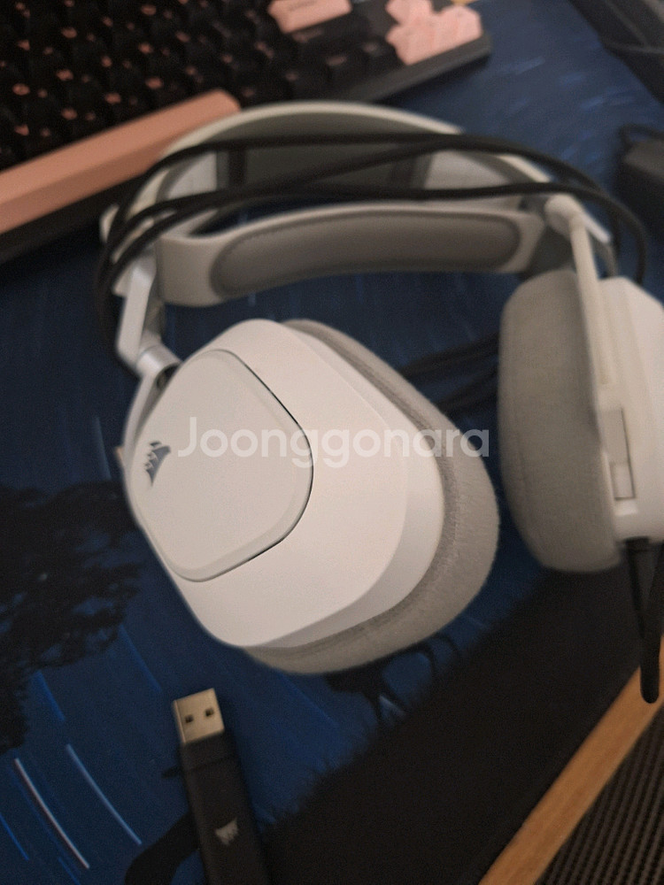 커세어 HS80 MAX RGB 게임용 게이밍 무선 헤드셋--0