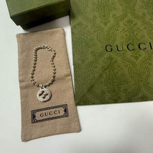 구찌 팔찌 정품 실버