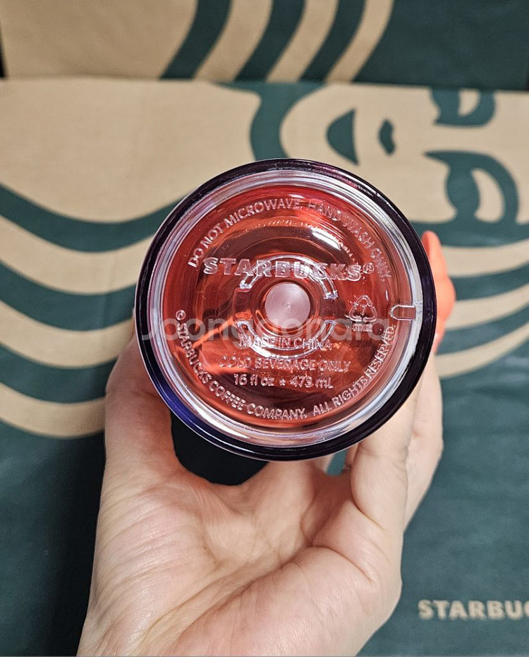 새상품S급]스타벅스 할로윈 펫코스튬 팝핸들 콜드컵 473ml--7