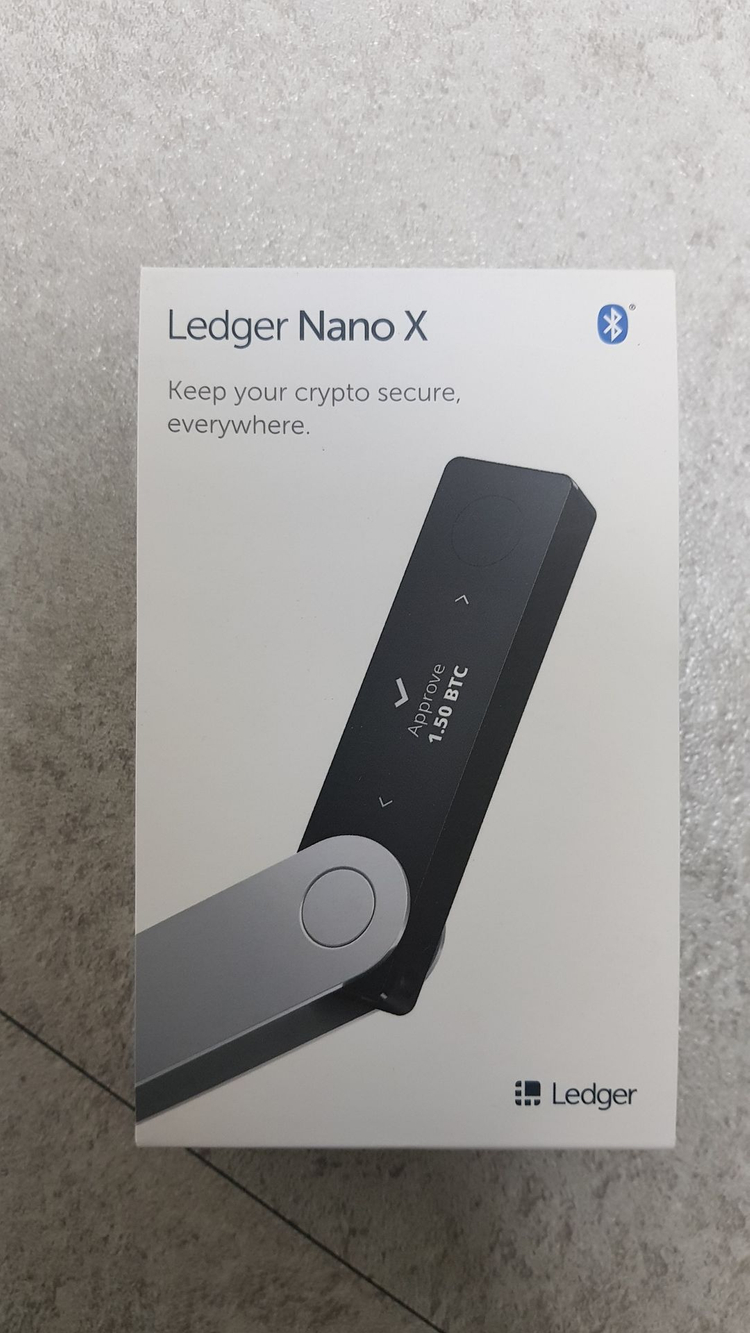 LEDGER NANO X 지갑 이미지