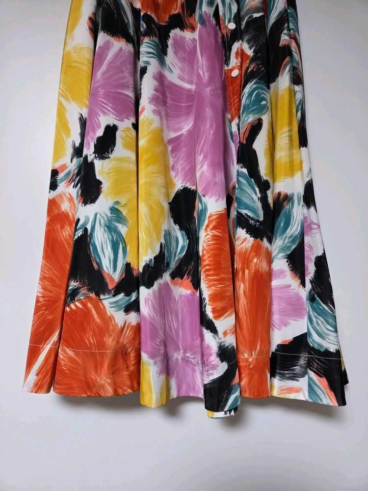 에센셜 앤트워프 Essentiel Antwerp 23 멀티 컬러 플로랄 스커트--4