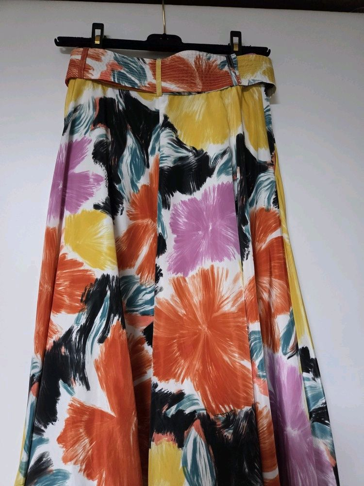 에센셜 앤트워프 Essentiel Antwerp 23 멀티 컬러 플로랄 스커트--6