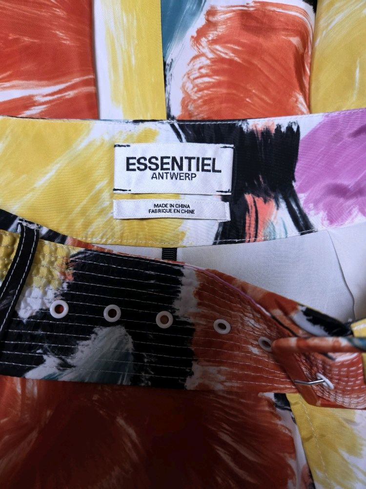 에센셜 앤트워프 Essentiel Antwerp 23 멀티 컬러 플로랄 스커트--8