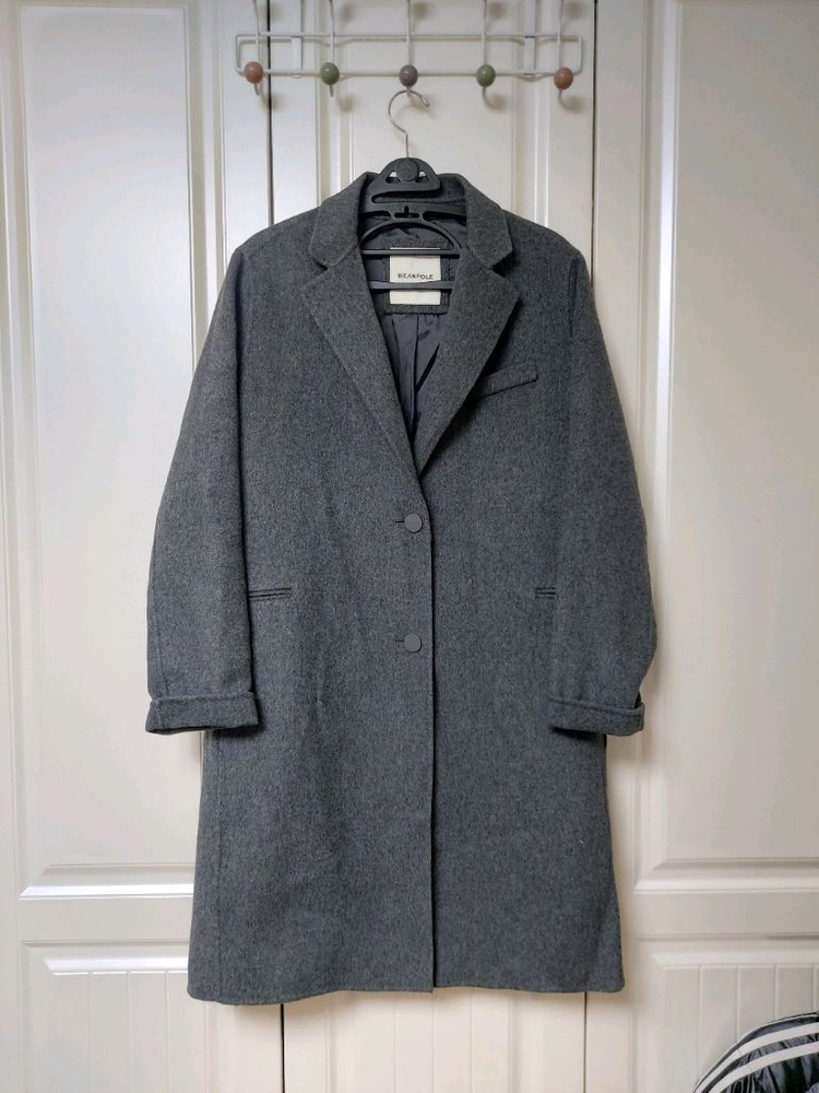 빈폴 모캐시미어코트 95사이즈--1