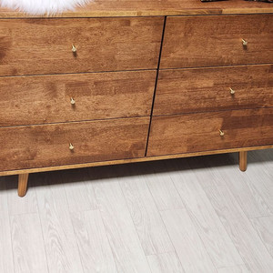 브라우니 원목 3단 서랍장